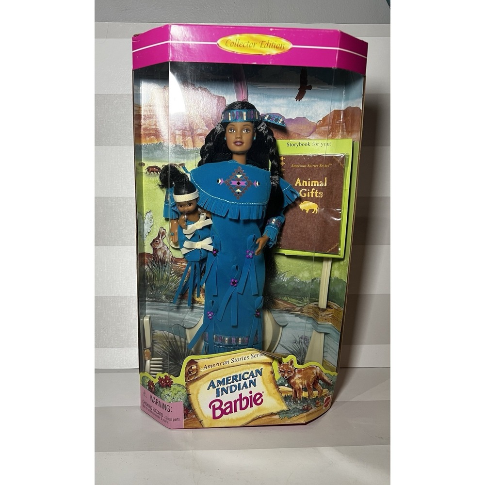 Barbie American Indian American Stories Collection Doll 1996 Mattel 17313